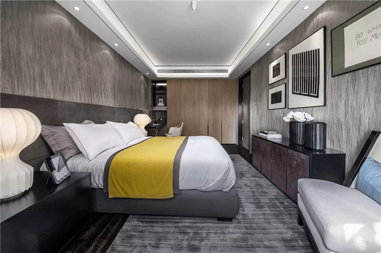 新中式风的卧室